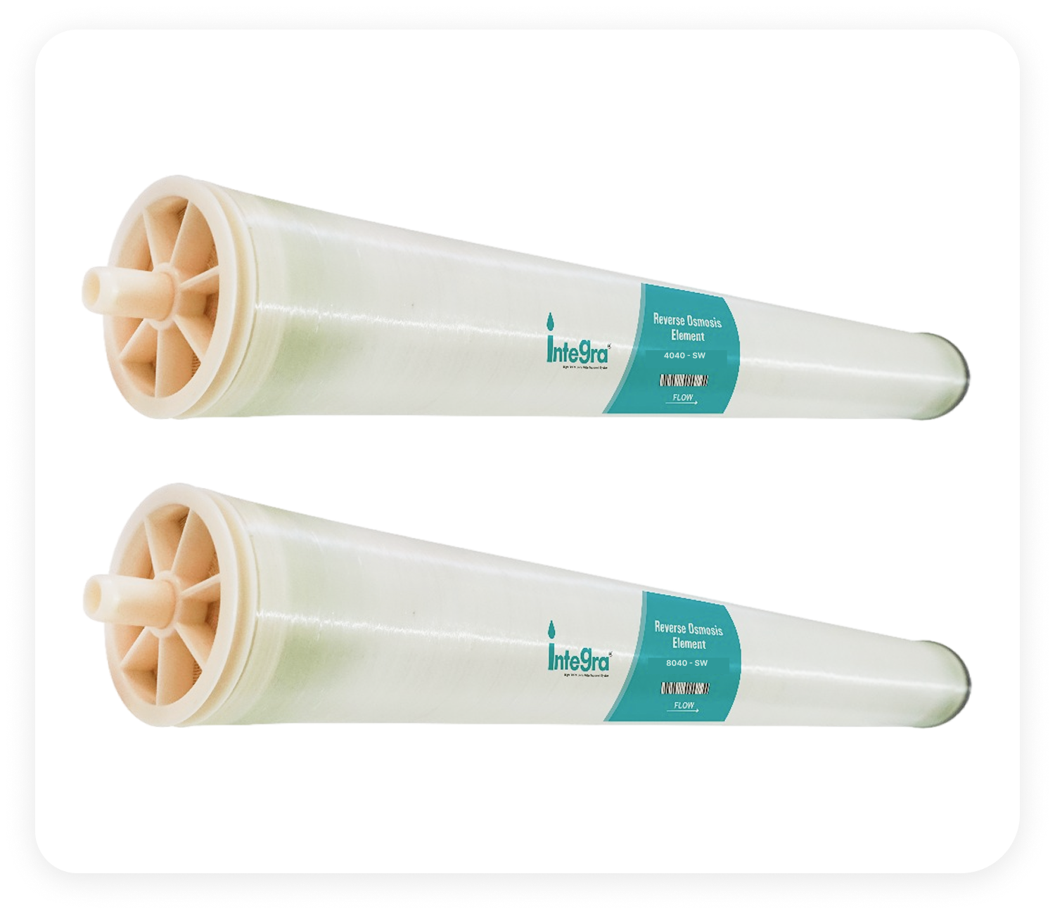 Extended Area Seawater Reverse Osmosis Element